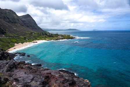 Oahu Cliffs by Bill Carson Photography art print