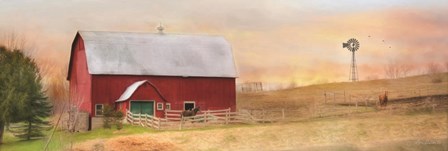 Horse Farm by Lori Deiter art print