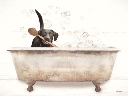 Scrubbing Bubbles by Lori Deiter art print