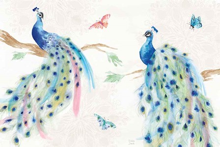 Peacock Glory I by Dina June art print