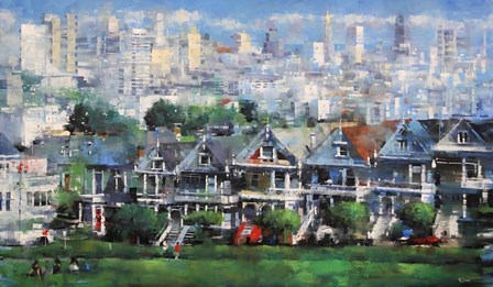 Painted Ladies by Mark Lague art print