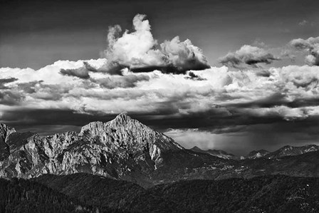 View of the Peaks by Aledanda art print