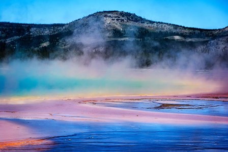 Rainbow Lake by Debbie O&#39;dell art print