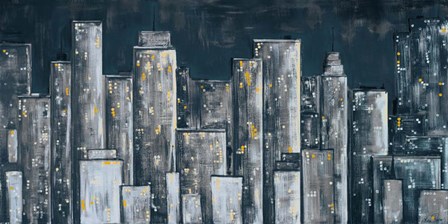 City Eclipse by Gina Ritter art print