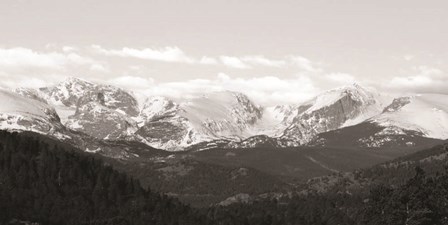 Estes Park Peaks by Lori Deiter art print