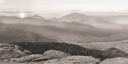 Cascade Mountain Sunrise by Lori Deiter art print