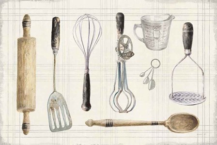 Floursack Kitchen IX Dark by Danhui Nai art print