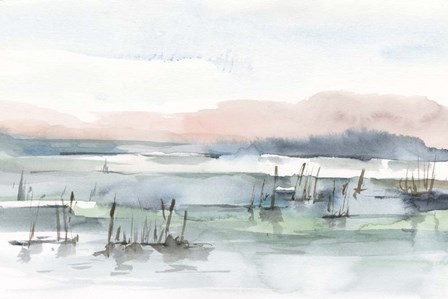 Marsh Cattails I by Ethan Harper art print