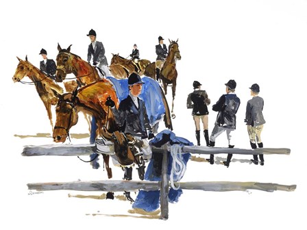 Hampton Classic by Michael Paraskevas art print