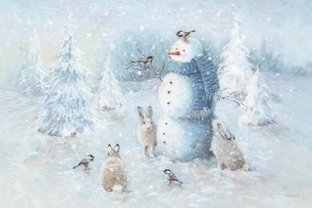 Let it Snow 01 by Lisa Audit art print