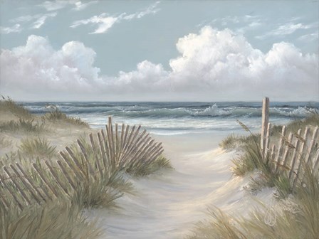 Pathway Through the Dunes by Georgia Janisse art print