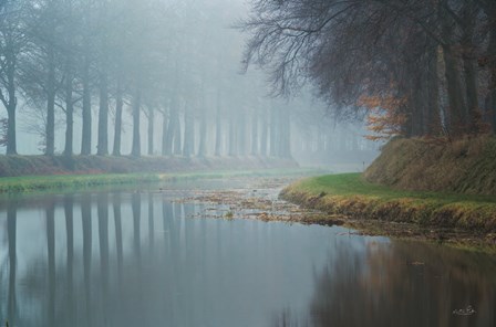 Foggy Reflections by Martin Podt art print