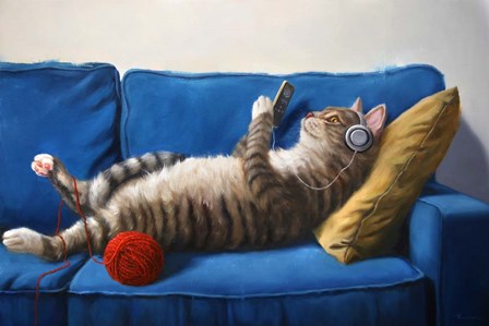 Lazy Sunday by Lucia Heffernan art print