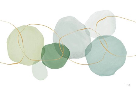 Pastel Circles I by Pela art print