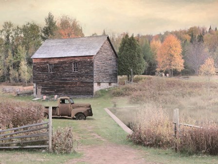 Fall on the Farm I by Lori Deiter art print