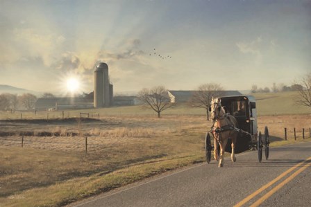 Country Morning in Bethel by Lori Deiter art print