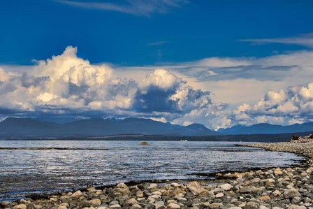 View From The Beach by Chuck Burdick art print