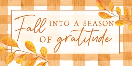 Season of Gratitude by Lux + Me Designs art print