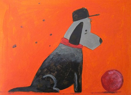 Red Ball by Robert Filiuta art print