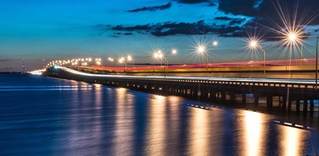 Night Bridge by Bill Carson Photography art print