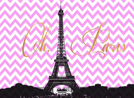 Oh Paris by Emily Navas art print