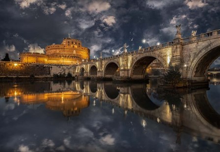 Arches and Clouds by Massimo Cuomo art print