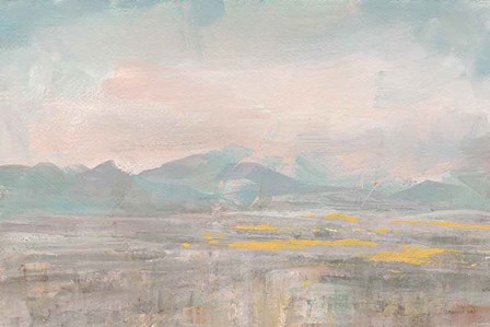 Distant Mountains Crop by Danhui Nai art print