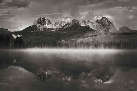 Little Redfish Lake Mist II by Alan Majchrowicz art print