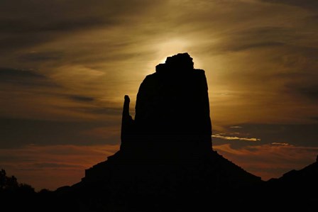 Moonrise East Mitten by Royce Bair art print