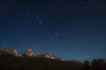 Big Dipper Tetons by Royce Bair art print