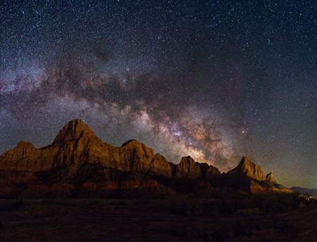 Watchman Pano by Royce Bair art print