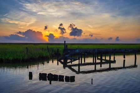 Marsh Sunrise by Andy Crawford Photography art print