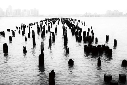 Memory Piers by Aledanda art print