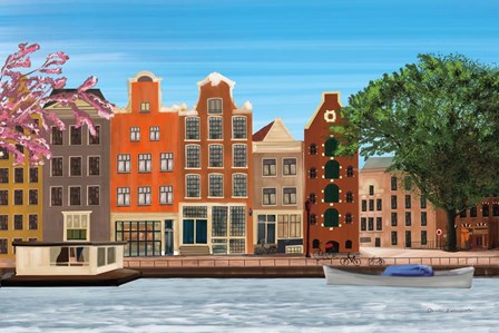 Amsterdam by Omar Escalante art print