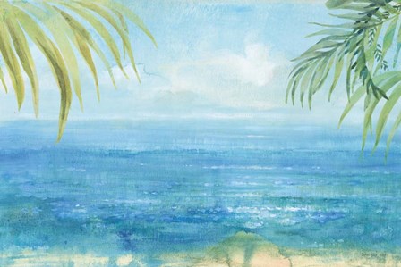 Sea Sparkle I Tropical by Danhui Nai art print