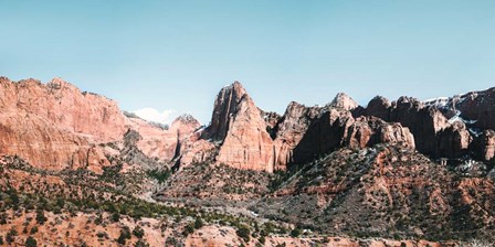 Kolob Canyons II Color by Laura Marshall art print