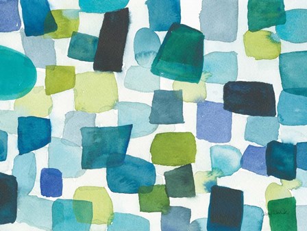 Toggle Blocks by Cheryl Warrick art print