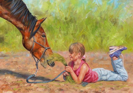 Best Friends by David Stribbling art print