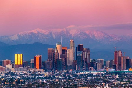 City Skyline by Jeff Poe Photography art print