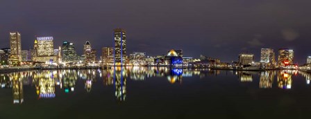 Baltimore Skyline by Jeff Poe Photography art print