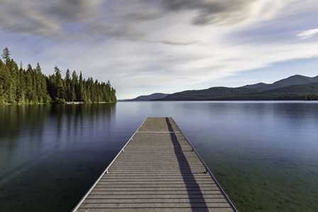 Priest Lake Pier by Jeff Poe Photography art print