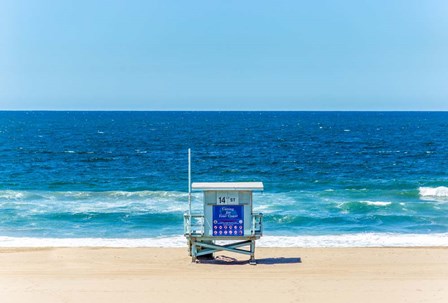 Lifeguard Tower by Jeff Poe Photography art print