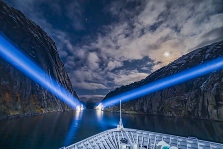 Ferry Ship MS Trollfjord by Alan Dyer/Stocktrek Images art print