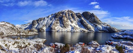 Fishing Village (Lofoten Islands), Norway by Giulio Ercolani/Stocktrek Images art print