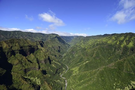 Aerial View Of Koloa, Kauai, Hawaii by Ryan Rossotto/Stocktrek Images art print