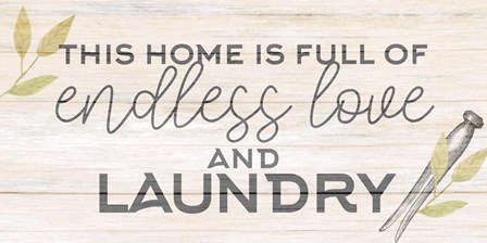 Endless Laundry by Kimberly Allen art print