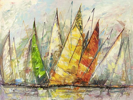 Grande Regata by Luigi Florio art print