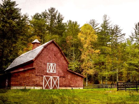 Quiet Barn by Kimberly Allen art print