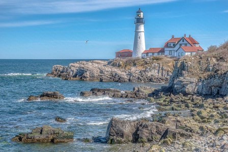 Portland Head LightHouse by Pat DeLuca art print