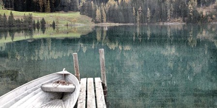 Boat Dock by Kimberly Allen art print